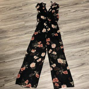 Sienna Sky | Women's Floral Long Romper Size Medium